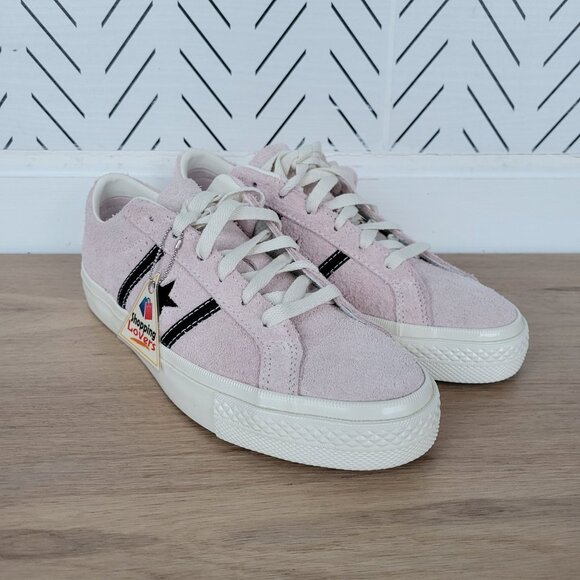 Converse One Star Academy Pro Ox Suede Low Sz 5.5 Men Shoes Sneaker Pink A08490C - Picture 2 of 9